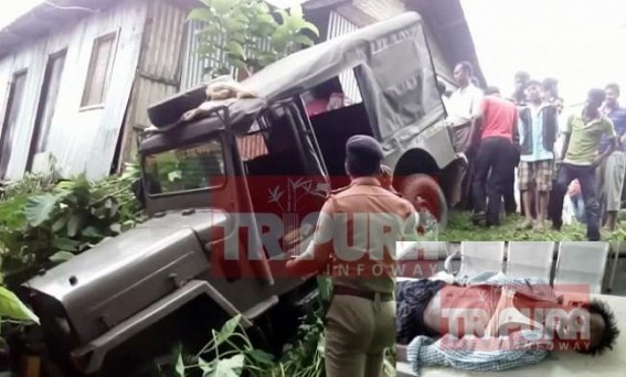 Tripura's increasing fatal accidents  : Negligence kills daily worker at Udaipur, another admitted in GB 